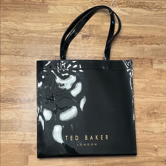 Ted Baker Glossy Black Tote - Picture 1 of 2